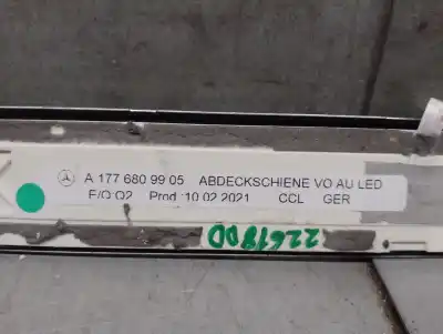 Автозапчастина б/у передні молдинги для mercedes-benz gla (h247) gla 200 d 4-matic (247.713) посилання на oem iam a1776809905  a1776809905