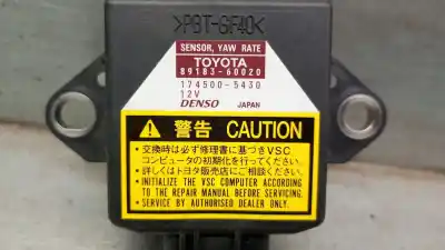 Peça sobressalente para automóvel em segunda mão sensor por lexus rx (_u3_) 400h (mhu38_) referências oem iam 8918360020  8918360020
