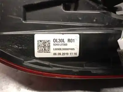 Автозапчасти б/у левый задний фонарь за kia xceed (cd) 1.6 crdi 115 ссылки oem iam 92401j7300  92401j7300