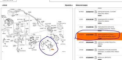 Автозапчастина б/у гальмівний насос для lexus rx (_u3_) 400h (mhu38_) посилання на oem iam 4720748050  4720748050