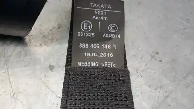 Автозапчастина б/у задній лівий ремін безпеки для renault captur i (j5_, h5_) 0.9 tce 90 посилання на oem iam 888405148r  888405148r