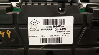 Second-hand car spare part dashboard for renault captur i (j5_, h5_) 0.9 tce 90 oem iam references 248108056r  248108056r