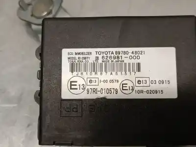 Peça sobressalente para automóvel em segunda mão módulo eletrônico por lexus rx (_u3_) 400h awd (mhu38_) referências oem iam 8978048021 626981000 