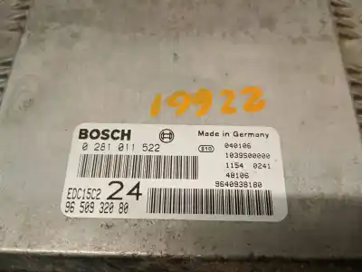 Second-hand car spare part ecu engine control for citroen c8 (ea_, eb_) 2.2 hdi oem iam references 9650932080 0281011522 bosch 