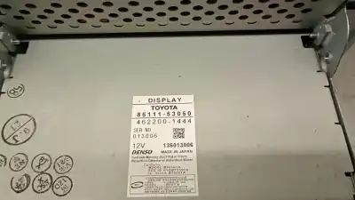 Second-hand car spare part multifunction display for lexus is ii (_e2_) 220d (ale20) oem iam references 8611153050  8611153050