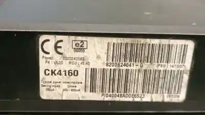 Автозапчастина б/у електронний модуль для renault scénic ii (jm0/1_) 1.6 16v (jm1r) посилання на oem iam 8200624041g ck4160 parrot 