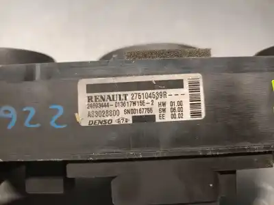 Автозапчасти б/у климат-контроль за renault kangoo / grand kangoo ii (kw0/1_) 1.5 dci 110 (kw06, kw12) ссылки oem iam 275104539r a83028800 denso 275104539r