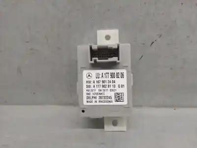 Автозапчасти б/у электронный модуль за mercedes-benz gla (h247) gla 200 d 4-matic (247.713) ссылки oem iam a1779008206