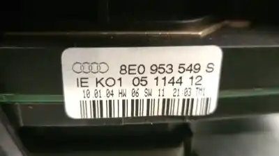 Автозапчасти б/у управление светом за audi a4 b6 (8e2) 1.8 t ссылки oem iam 8e0953549s  8e0953549m