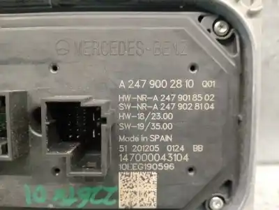 Автозапчасти б/у блок управления ксеноновыми фарами за mercedes-benz gla (h247) gla 200 d 4-matic (247.713) ссылки oem iam a2479002810  a2479002810