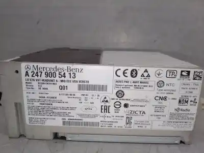 Автозапчасти б/у gps-навигационная система за mercedes-benz gla (h247) gla 200 d 4-matic (247.713) ссылки oem iam a2479005413  a2479005413