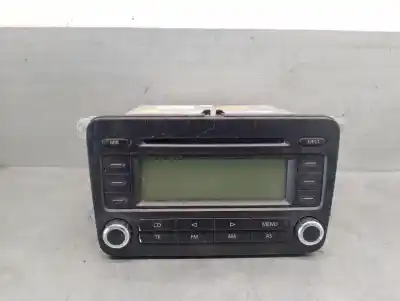 Second-hand car spare part audio system / radio cd for volkswagen touran (1t1, 1t2) 2.0 tdi oem iam references 1k0035186j
