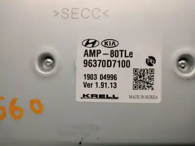 Автозапчасти б/у антенный усилитель за hyundai tucson (tl, tle) 1.6 crdi ссылки oem iam 96370d7100 190304996 krell 