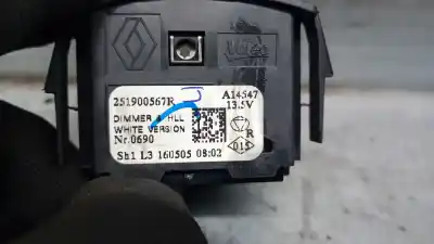 Second-hand car spare part headlights switch for renault captur i (j5_, h5_) 0.9 tce 90 oem iam references 251900567r  251900567r