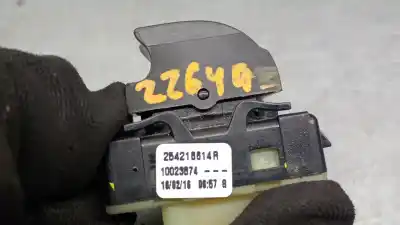 Peça sobressalente para automóvel em segunda mão botão / interruptor elevador vidro traseiro esquerdo por renault captur i (j5_, h5_) 0.9 tce 90 referências oem iam 254218614r  254218614r