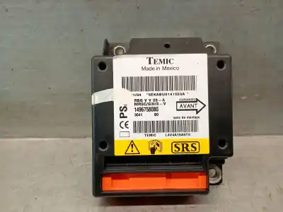 Piesă de schimb auto la mâna a doua UNITATE DE CONTROL AIRBAG pentru CITROEN C8 (EA_, EB_)  Referințe OEM IAM 1496758080 L4V4A15A5T0 TEMIC 