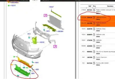 Peça sobressalente para automóvel em segunda mão cobertura / proteção do motor por ford transit v363 furgón (fcd, fdd) 2.0 ecoblue referências oem iam gk31v001a06a  1844134