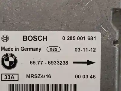 Second-hand car spare part airbag control unit for bmw 3 (e46) 320 d oem iam references 65776933238 0285001681 bosch 