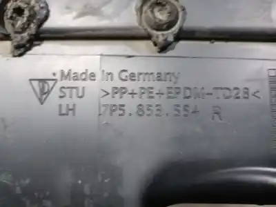 Peça sobressalente para automóvel em segunda mão embaladeira lateral por porsche cayenne (92a) 4.2 s diesel referências oem iam 7p5853554r  7p5853554r