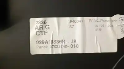 Автозапчасти б/у обивка задней левой двери за renault captur i (j5_, h5_) 0.9 tce 90 ссылки oem iam 829a19886r  829a19886r