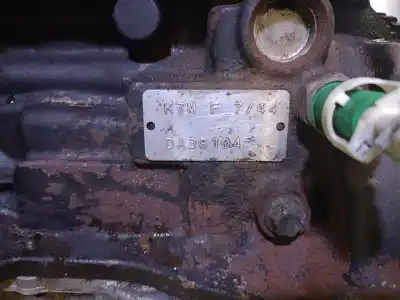 Second-hand car spare part complete engine for renault clio ii fase i (b/cbo) 1.6 initiale (b/cbod) 90 cv / 66 kw oem iam references k7mf744 da38104 7701473065