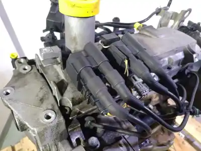 Second-hand car spare part complete engine for renault clio ii fase i (b/cbo) 1.6 initiale (b/cbod) 90 cv / 66 kw oem iam references k7mf744 da38104 7701473065