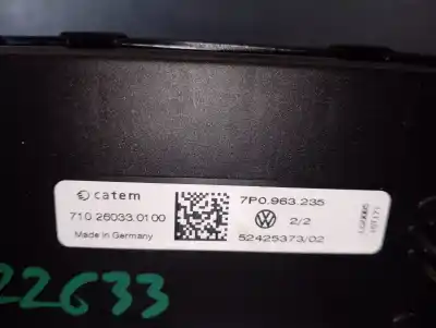 Автозапчастина б/у стійкість на нагревання для porsche cayenne (92a) 4.2 s diesel посилання на oem iam 7p0963235  95861223500