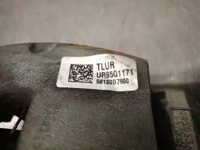 Автозапчастина б/у передній правий гальмівний супорт для hyundai tucson (tl, tle) 1.6 crdi посилання на oem iam 58130d7600  58130d7600