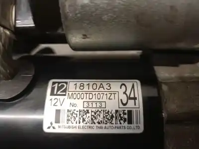Автозапчасти б/у двигатель запускается за mitsubishi mirage / space star vi fastback (a0_a) 1.2 ссылки oem iam 1810a334 m000td1071zt mitsubishi electric 1810a334