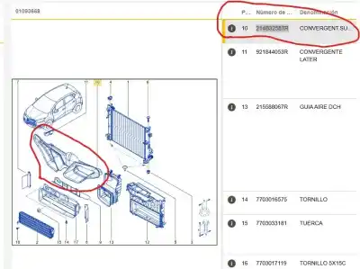 Автозапчастина б/у труба для renault captur i (j5_, h5_) 0.9 tce 90 посилання на oem iam 214b32587r  214b32587r
