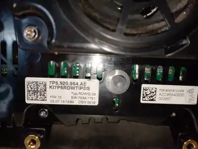 Peça sobressalente para automóvel em segunda mão quadrante por porsche cayenne (92a) 4.2 s diesel referências oem iam 7p5920954ae a2c96940500 vdo 95864117600
