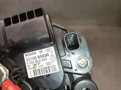 Автозапчастина б/у генератор для renault captur i (j5_, h5_) 0.9 tce 90 посилання на oem iam 231008593r f000blo410 bosch 231008593r