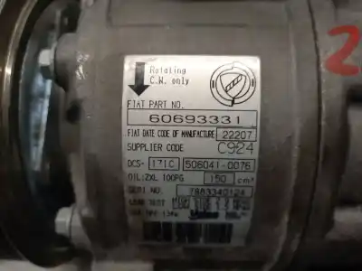 Автозапчастина б/у компресор кондиционера для alfa romeo 159 (939_) 1.9 jtdm 16v (939axc1b, 939axc12) посилання на oem iam 60693331  60693331