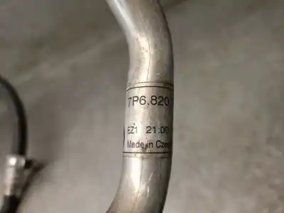 Автозапчастина б/у труби кондиціонації для porsche cayenne (92a) 4.2 s diesel посилання на oem iam 7p6820744e  7p6820744e