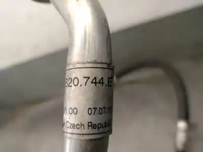 Автозапчастина б/у труби кондиціонації для porsche cayenne (92a) 4.2 s diesel посилання на oem iam 7p6820744e  7p6820744e