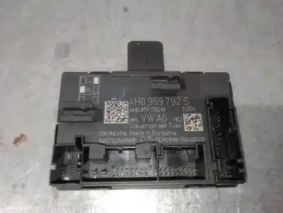 Piesă de schimb auto la mâna a doua unitate de control închidere pentru porsche cayenne (92a) 4.2 s diesel referințe oem iam 4h0959792s  4h0959792s