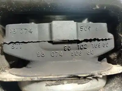 Second-hand car spare part left engine support for citroen c3 iii (sx) 1.2 vti 82 oem iam references 9807450680  9810216980