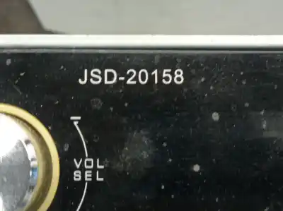 Second-hand car spare part audio system / radio cd for renault clio ii fase i (b/cbo) 1.6 initiale (b/cbod) 90 cv / 66 kw oem iam references jsd20158  