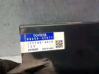 Pezzo di ricambio per auto di seconda mano modulo elettronico per toyota prius (nhw30) executive riferimenti oem iam 8865047071  8865047071