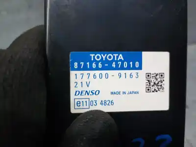 Автозапчастина б/у електронний модуль для toyota prius (nhw30) executive посилання на oem iam 8716647010  8716647010