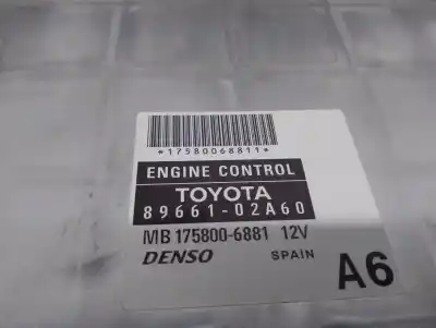 Автозапчасти б/у блок управления двигателем за toyota corolla (_e12_) 2.0 d-4d (cde120r_, cde120l_) ссылки oem iam 8966102a60 mb1758006881 denso 