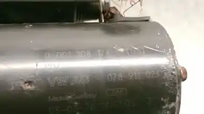 Peça sobressalente para automóvel em segunda mão motor de arranque por audi a6 c5 (4b2) 2.4 referências oem iam 078911023 0001108174 bosch 078911023d
