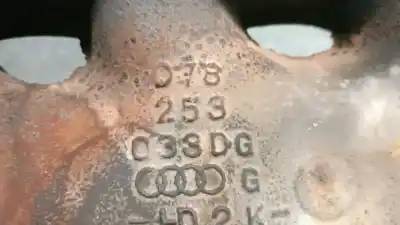 Second-hand car spare part exhaust manifold for audi a6 c5 (4b2) 2.4 oem iam references 078253033dg  078253031bj