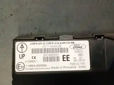 Piesă de schimb auto la mâna a doua panou siguranțe pentru ford fiesta vi (cb1, ccn) 1.25 referințe oem iam dn1t15k600ee  dn1t15k600ee