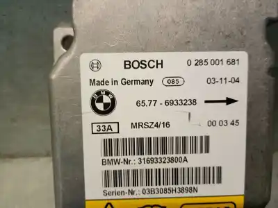 Second-hand car spare part airbag control unit for bmw 3 (e46) 320 d oem iam references 65776933238  65776933238