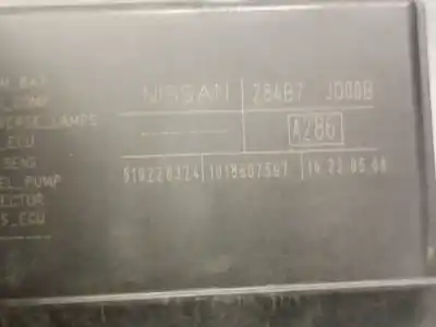 İkinci el araba yedek parçası röle/sigorta kutusu için nissan qashqai / qashqai +2 i (j10, nj10, jj10e) 2.0 oem iam referansları 284b7jd00b  284b7jd00b