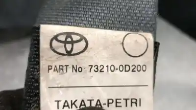 Автозапчастина б/у передній правий ремін безпеки для toyota yaris (_p9_) 1.4 d-4d (nlp90_) посилання на oem iam   732100d200c1