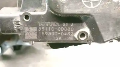Автозапчастина б/у двигатель передніх склоочисників для toyota yaris (_p9_) 1.4 d-4d (nlp90_) посилання на oem iam 851100d080 1593000432 851100d080