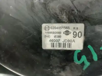 Second-hand car spare part brake servo for nissan qashqai / qashqai +2 i (j10, nj10, jj10e) 2.0 oem iam references 46007jd90a 0204051565 bosch 47210jd90a