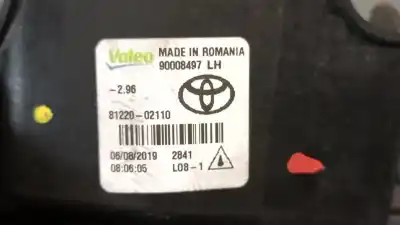 Автозапчасти б/у левая противотуманная фара за toyota c-hr (_x1_) 1.8 hybrid (zyx10_, zyx11_) ссылки oem iam 8122002110 90008497 valeo 8122002110
